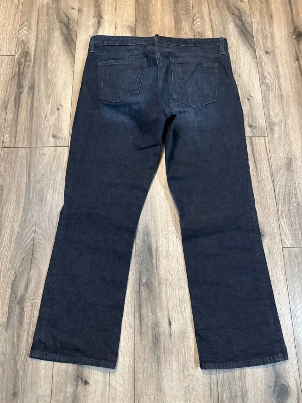 Gap 1969 Mens Classic Straight Fit Jeans Dark Wash Size 31 Regular Cotton Blend